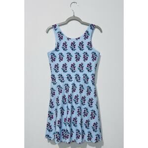 Crewcuts Active Tennis Dress Girls 10 Blue Teal Fuchsia Sleeveless Scalloped Hem